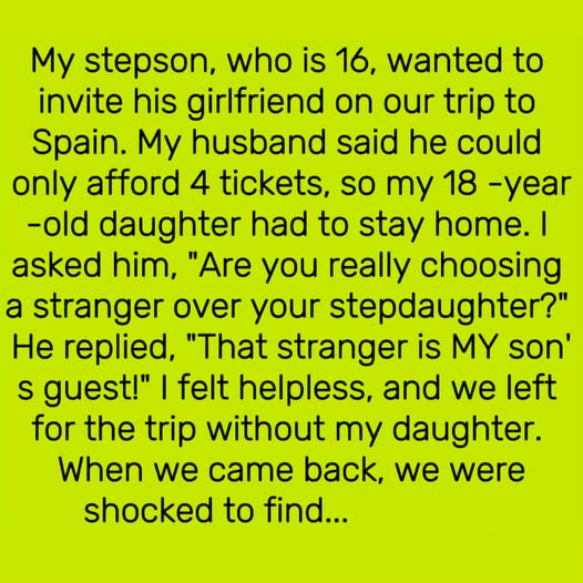 My 16-Year-Old Stepson Wants to Invite His Girlfriend on Our Spain TripโMy Husbandโs Response