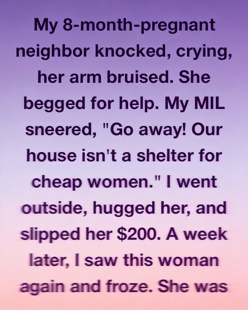 Ignoring My Mother-In-Law, I Rushed to Help My Pregnant Neighbor — What I Learned Changed Everything