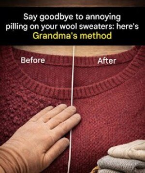 Remove Sweater Pilling Easily