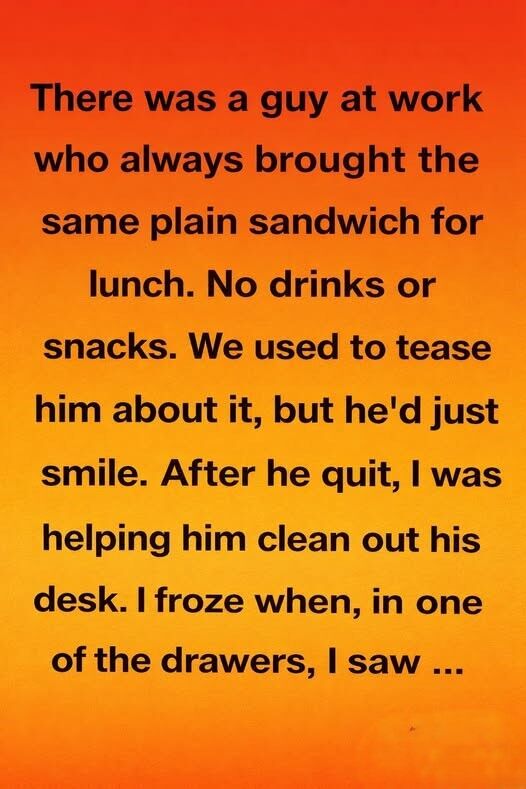 The Sandwich Manโs Secret