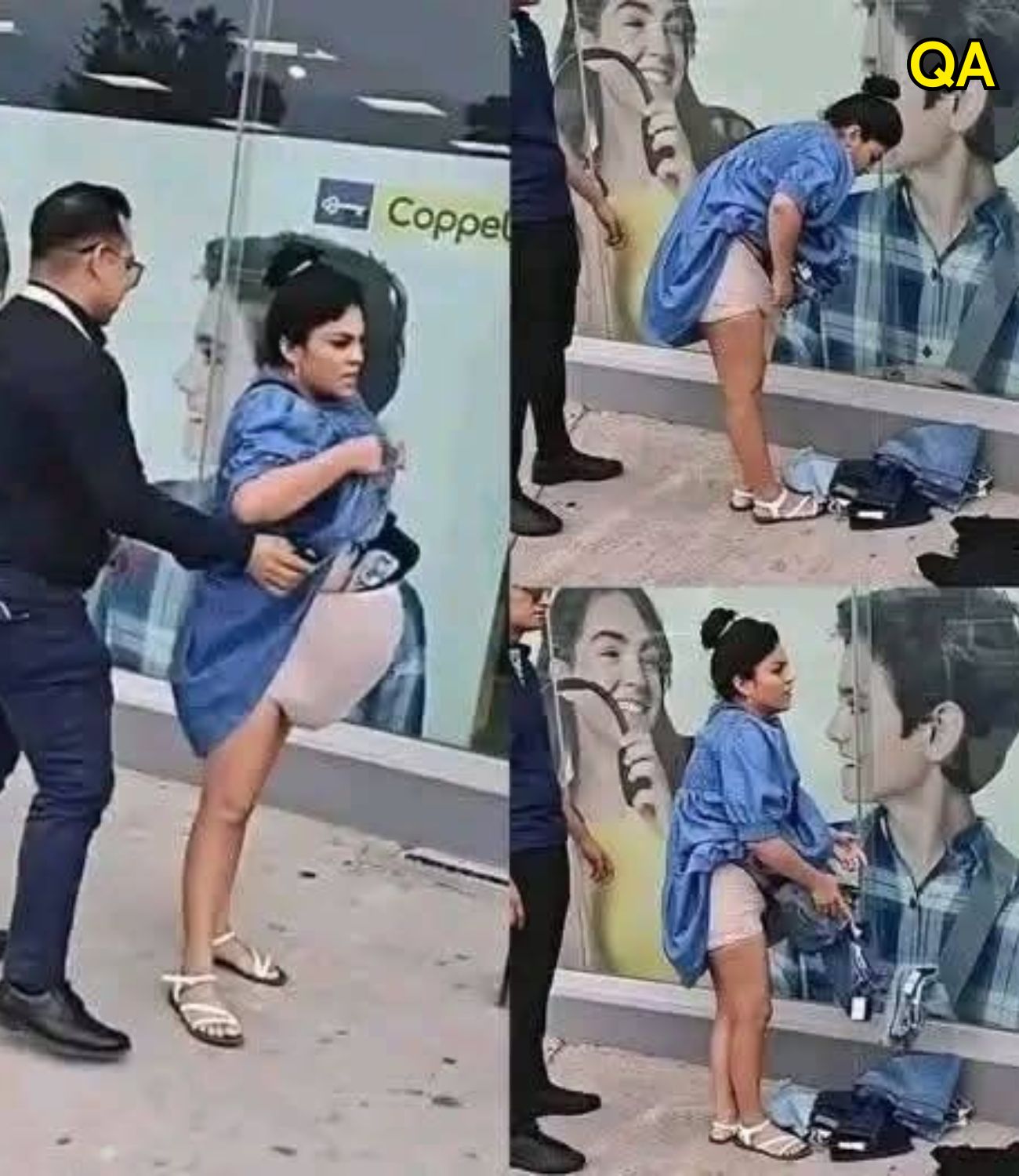 Between Glass and Reality: A Moment of Visibility and Control