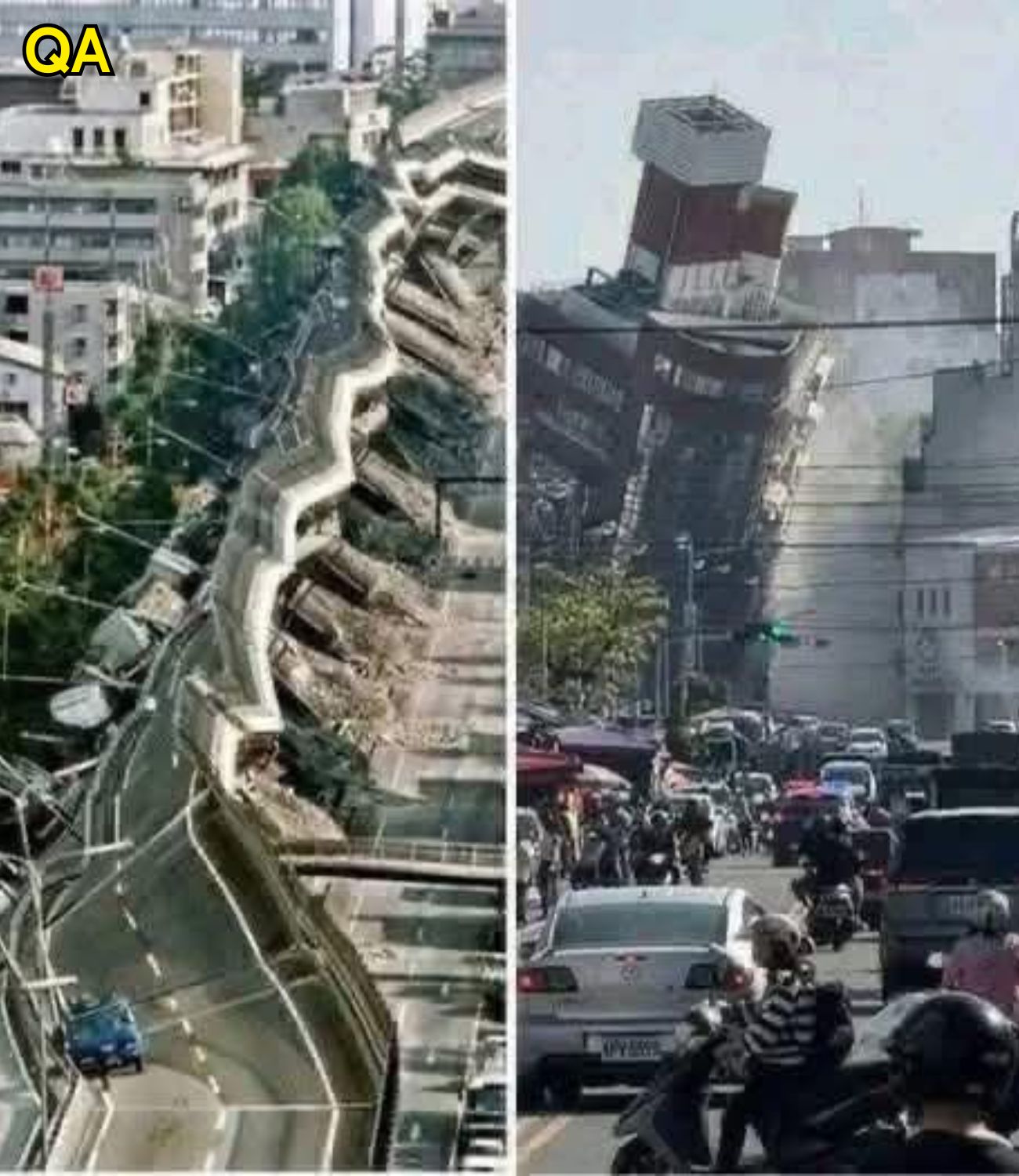 An incredible earthquake of great magnitude has just occurred in…see more