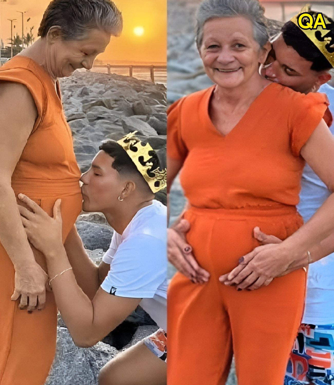 61-year-old woman who claimed to be pregnant with a 21-year-old boy is..