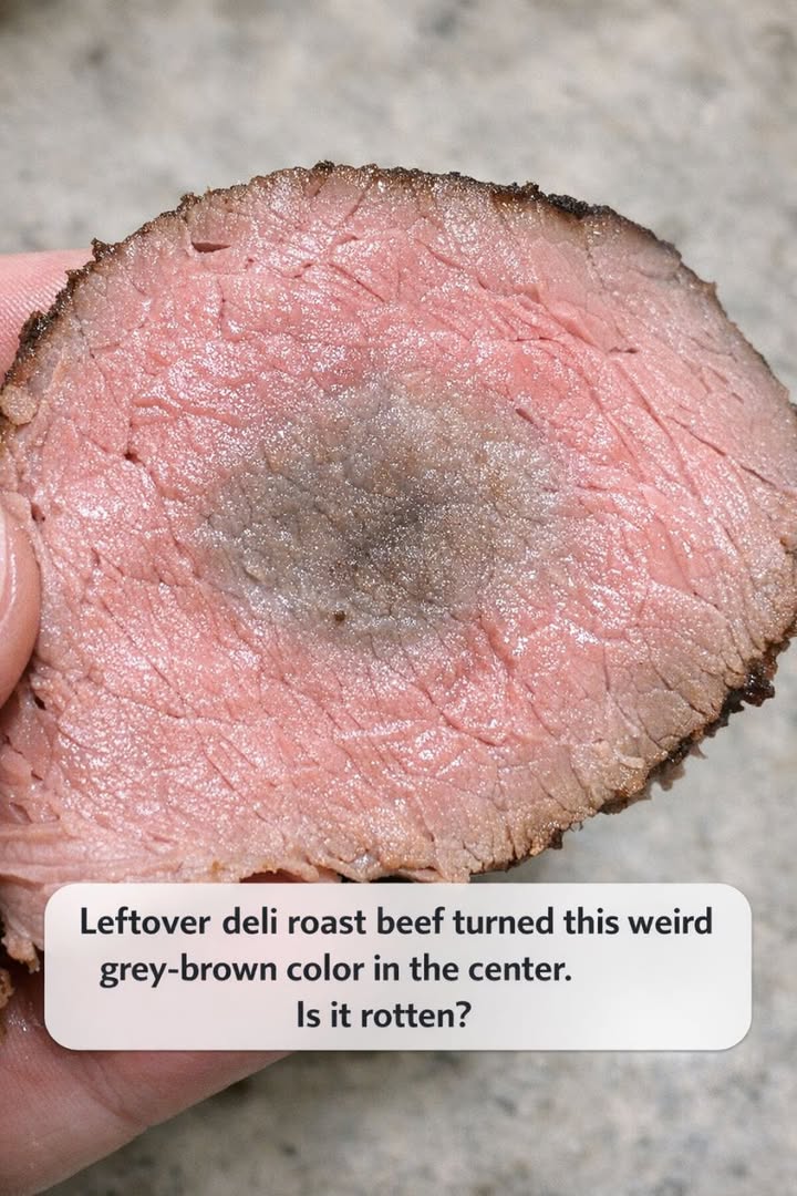 Why Your Deli Roast Beef Turns Grey-Brown