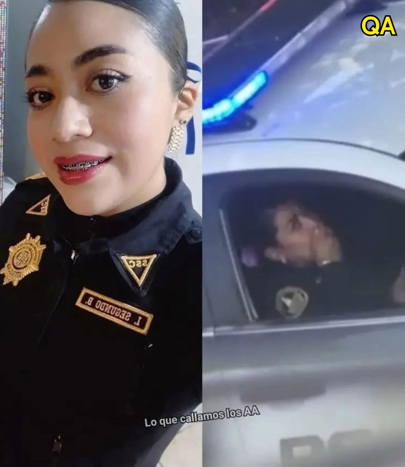 This Young Policewoman Was Filmed After Her Shift…See More