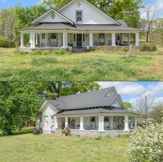 Early 1900s 4-Bedroom Home on 9 Acres with Fruit Trees & Barn – $249,900