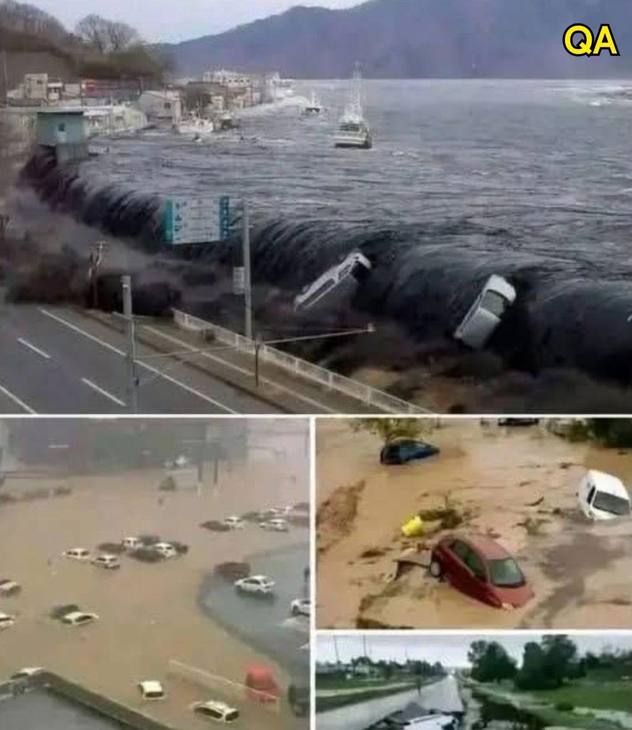 A 9.1 magnitude earthquake also caused a tsunami in the city of… See more.