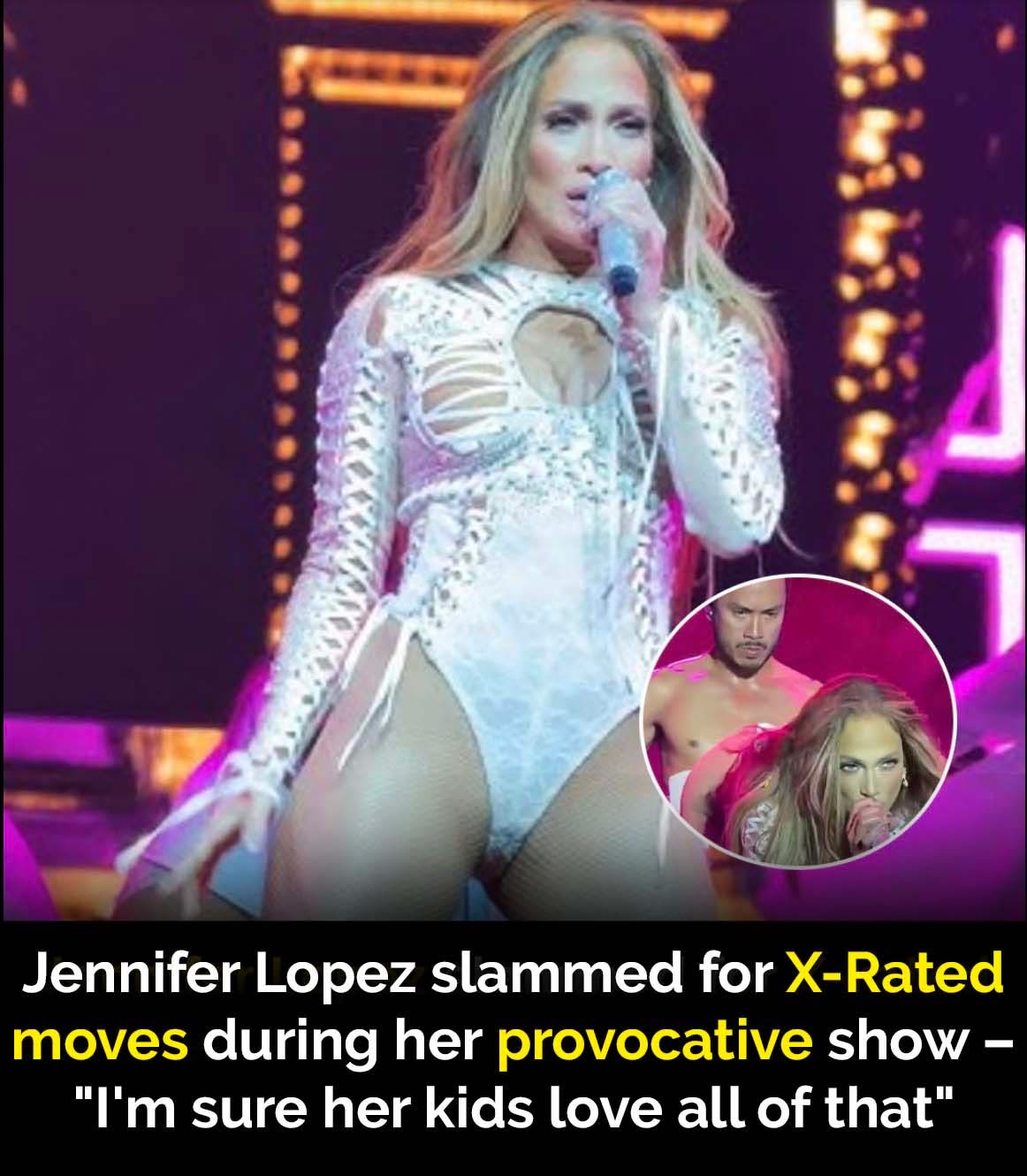 Jennifer Lopez’s Raunchy Show Sparks Age-Shaming Backlash