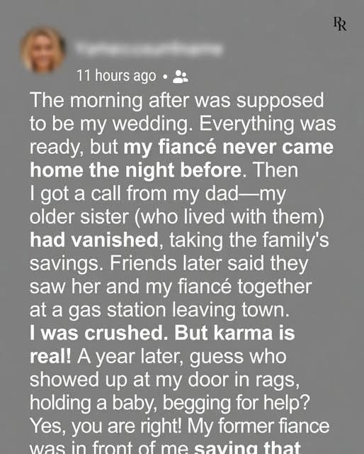 My Fiancé Left Me Before Our Wedding With My Sister — A Year Later, He Returned With A Secret