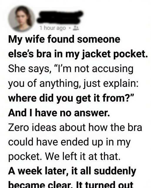 Wife Found A Strange Bra, And One Mistake Nearly Destroyed Marriage
