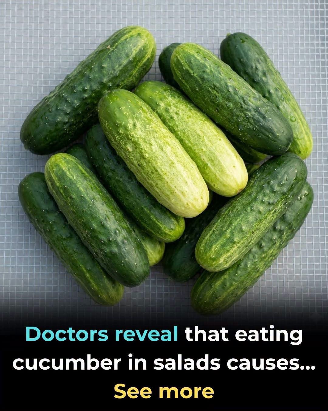 Why Doctors Recommend Adding Cucumber to Your Salad Routine