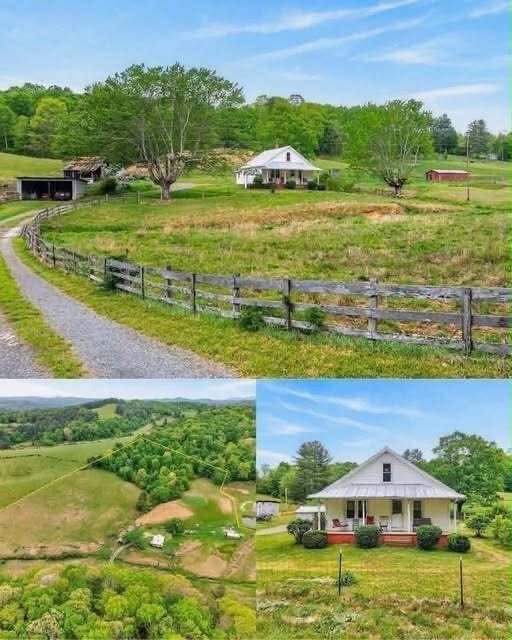 Charming Creekside Mini Farm in Virginia Offers a Peaceful Rural Escape