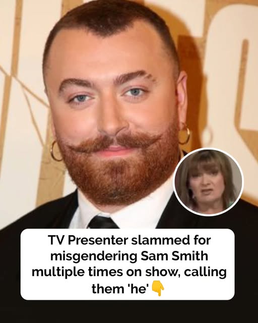 TV host slammed for misgendering Sam Smith multiple times on show