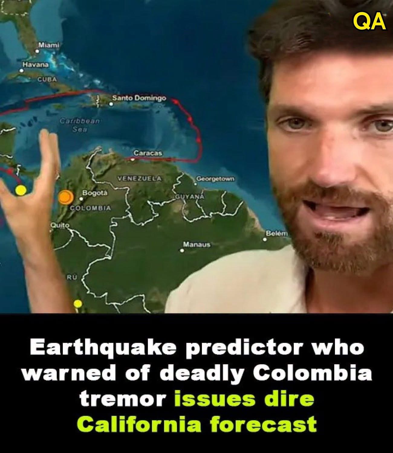 Earthquake Expert Who Warned Before Deadly Colombia Quake Says California Is ‘Super Overdue’ For Major Event