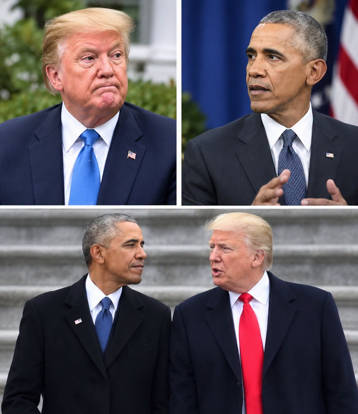 SHOCKING LIVE TELEVISION COLLISION Trump and Obama Go Head To Head In The Greatest Political Showdown Ever Captured On Camera