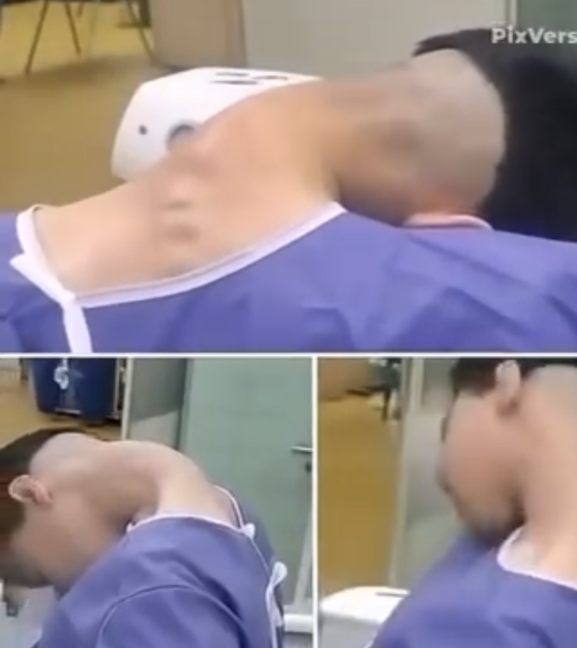 Young man hospitalized because he dropped his caโฆSee more