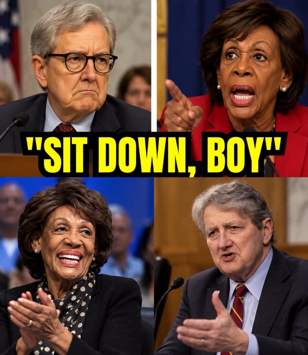 Maxine Waters INSULTS John Kennedy With the Words โSit Down, Boyโ โ And the Moment Instantly Changes the Entire Room