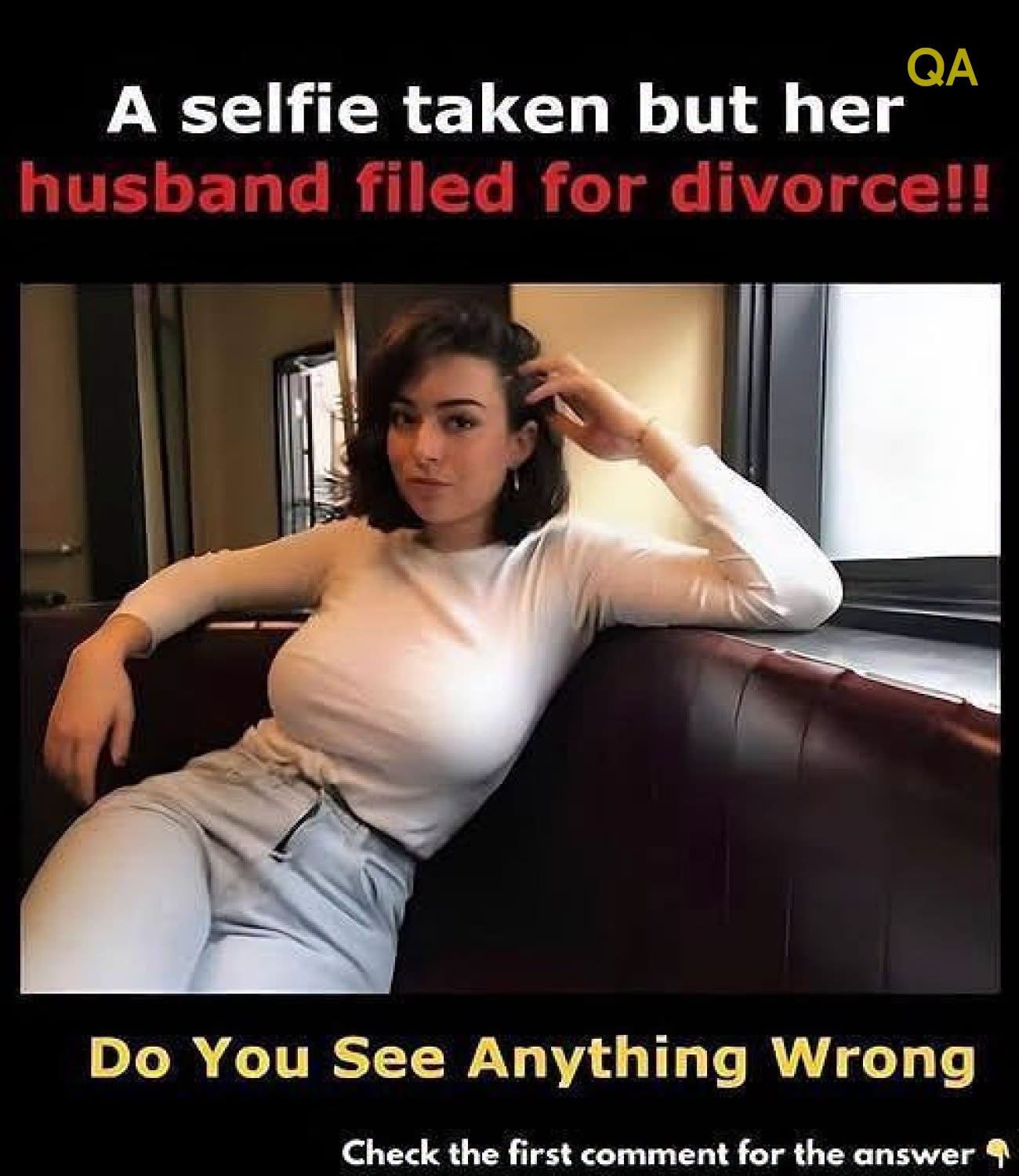 So What Is Seen By The Husband In The Picture That Made Him Divorce His Wife