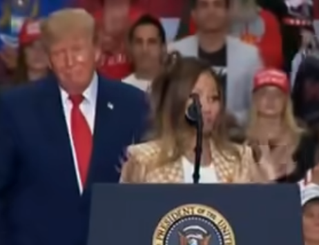 WOW, TRUMP SURPRISED US: By the way, a little while ago I saw an incredibly beautiful ass.